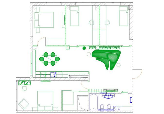 2. Разработка планировочного решения.